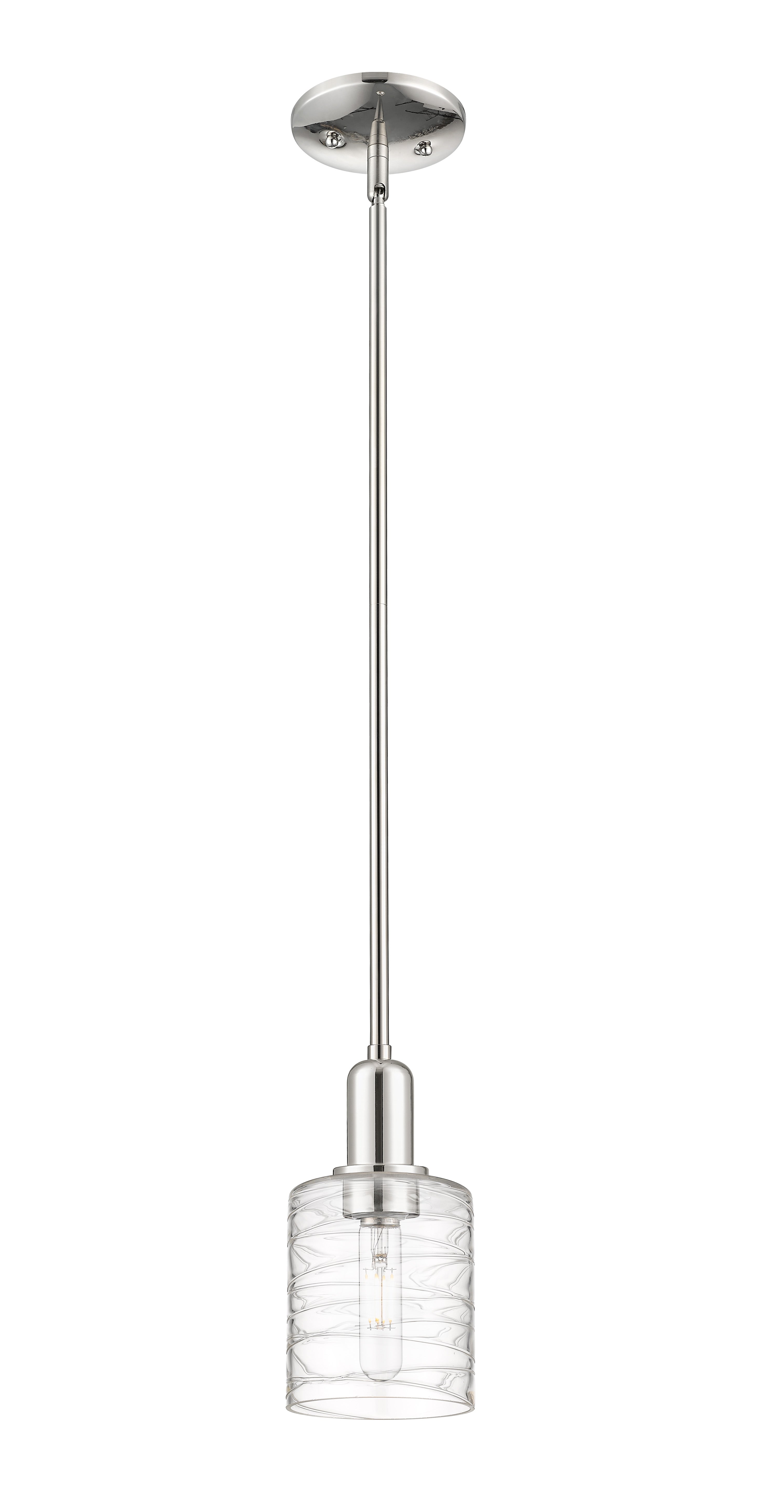 Arcadia Mini Pendant Antique Brass Steel Glass