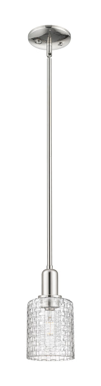 Arcadia Mini Pendant Brass Glass 5 Inch