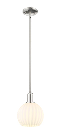 Arcadia Mini Pendant Glass Antique Brass