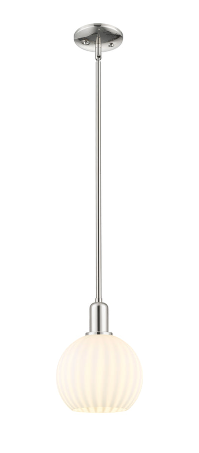 Arcadia Mini Pendant Glass Antique Brass