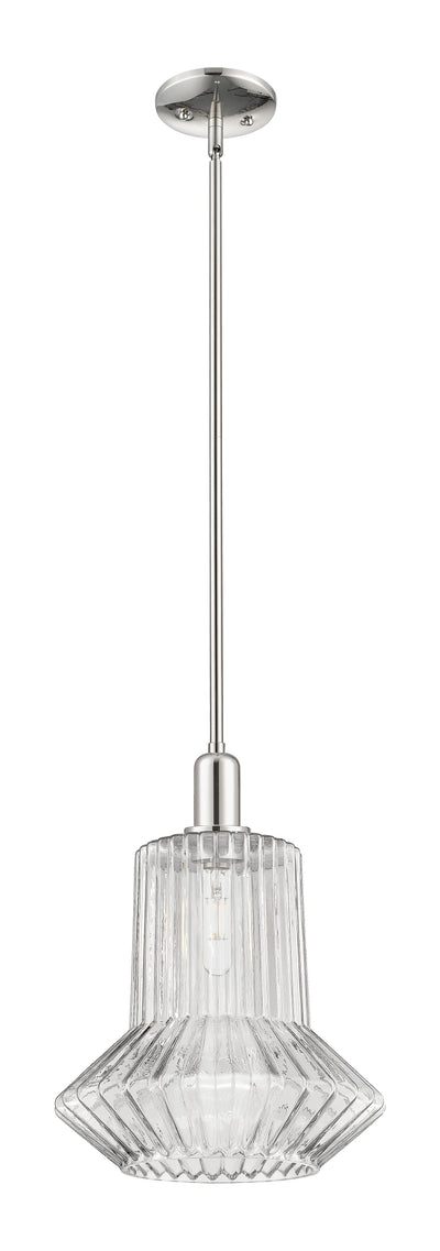 Arcadia Mini Pendant Antique Brass 12 Inch