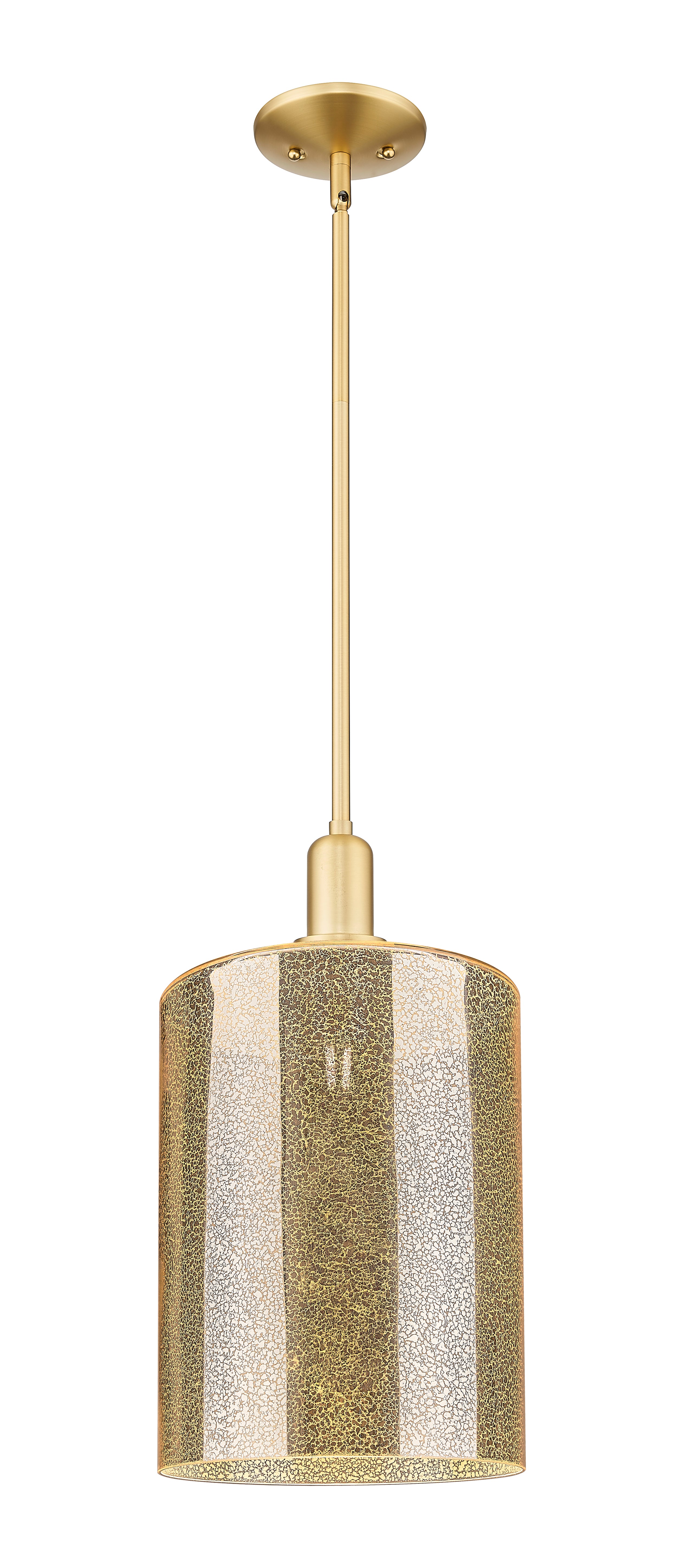 Arcadia Mini Pendant Antique Brass Dimmable