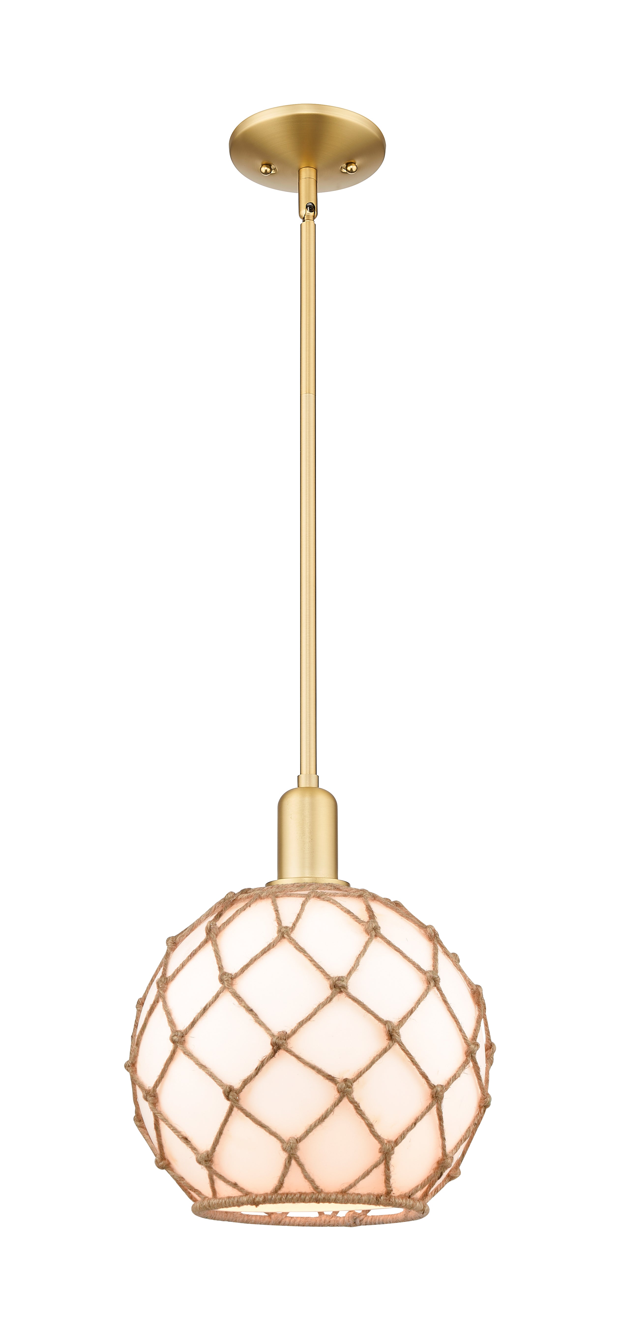 Arcadia Mini Pendant Antique Brass Finish