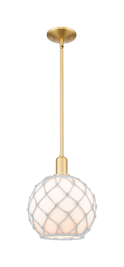 Arcadia Mini Pendant Antique Brass Finish