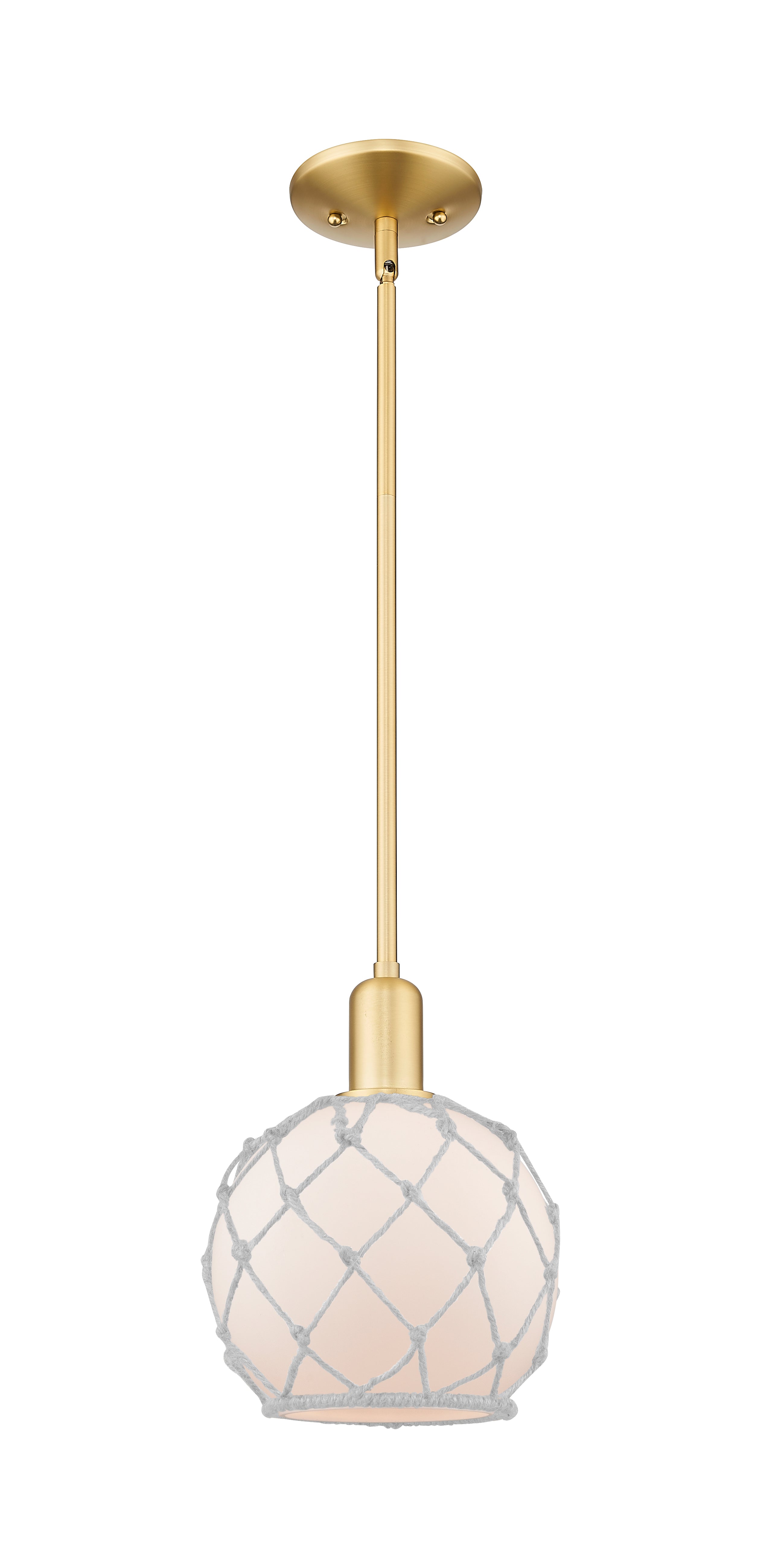 Arcadia Mini Pendant Antique Brass Cast