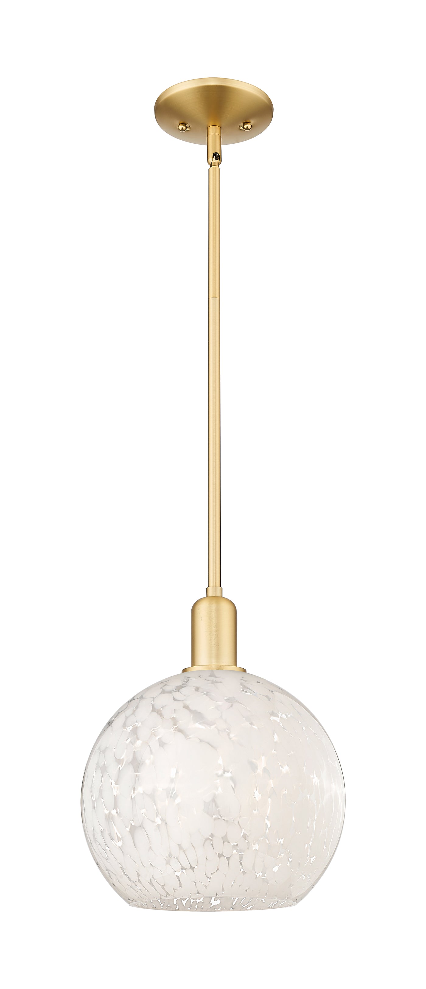 Arcadia Mini Pendant 10 Inch Brass