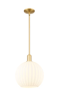 Arcadia Mini Pendant Antique Brass Finish