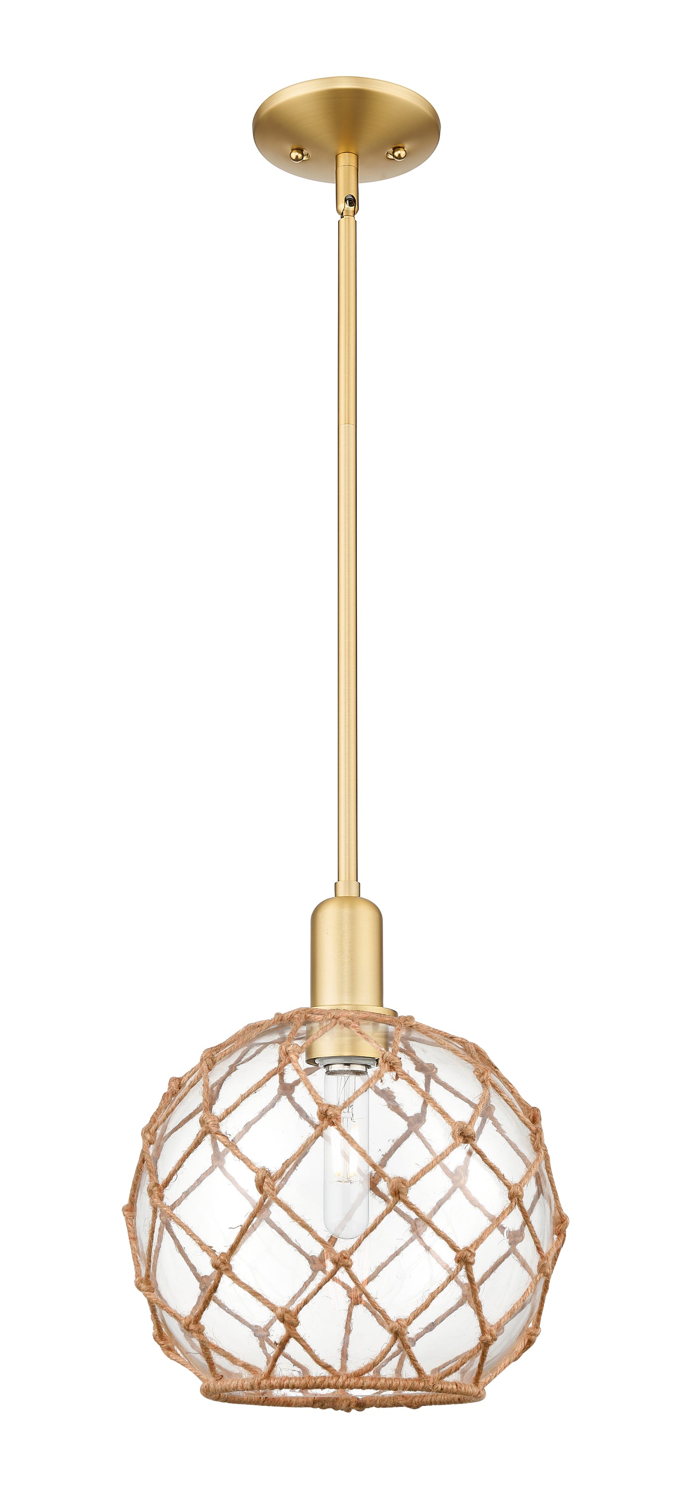 Arcadia Mini Pendant Antique Brass Finish