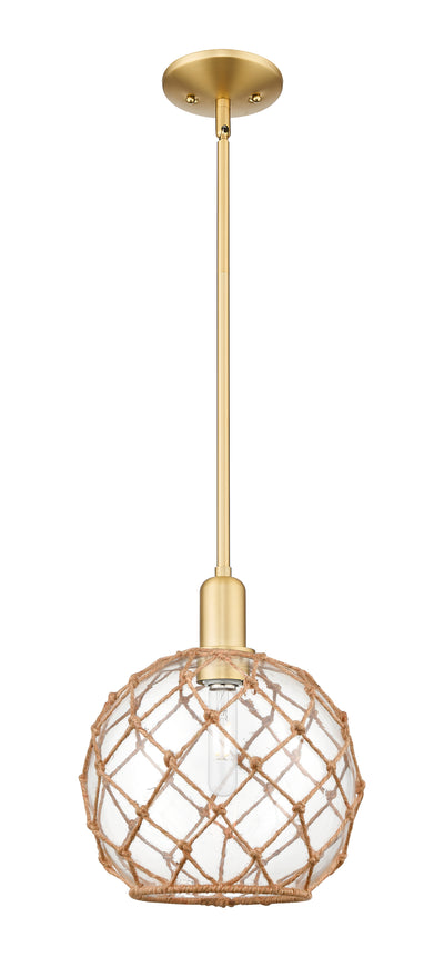 Arcadia Mini Pendant Antique Brass Finish