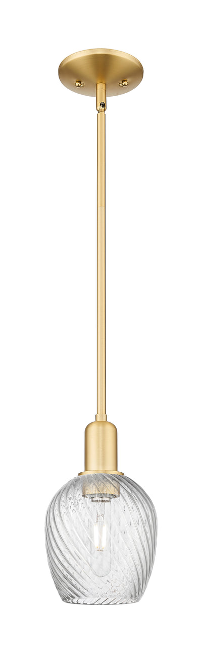 Arcadia Mini Pendant Antique Brass Finish