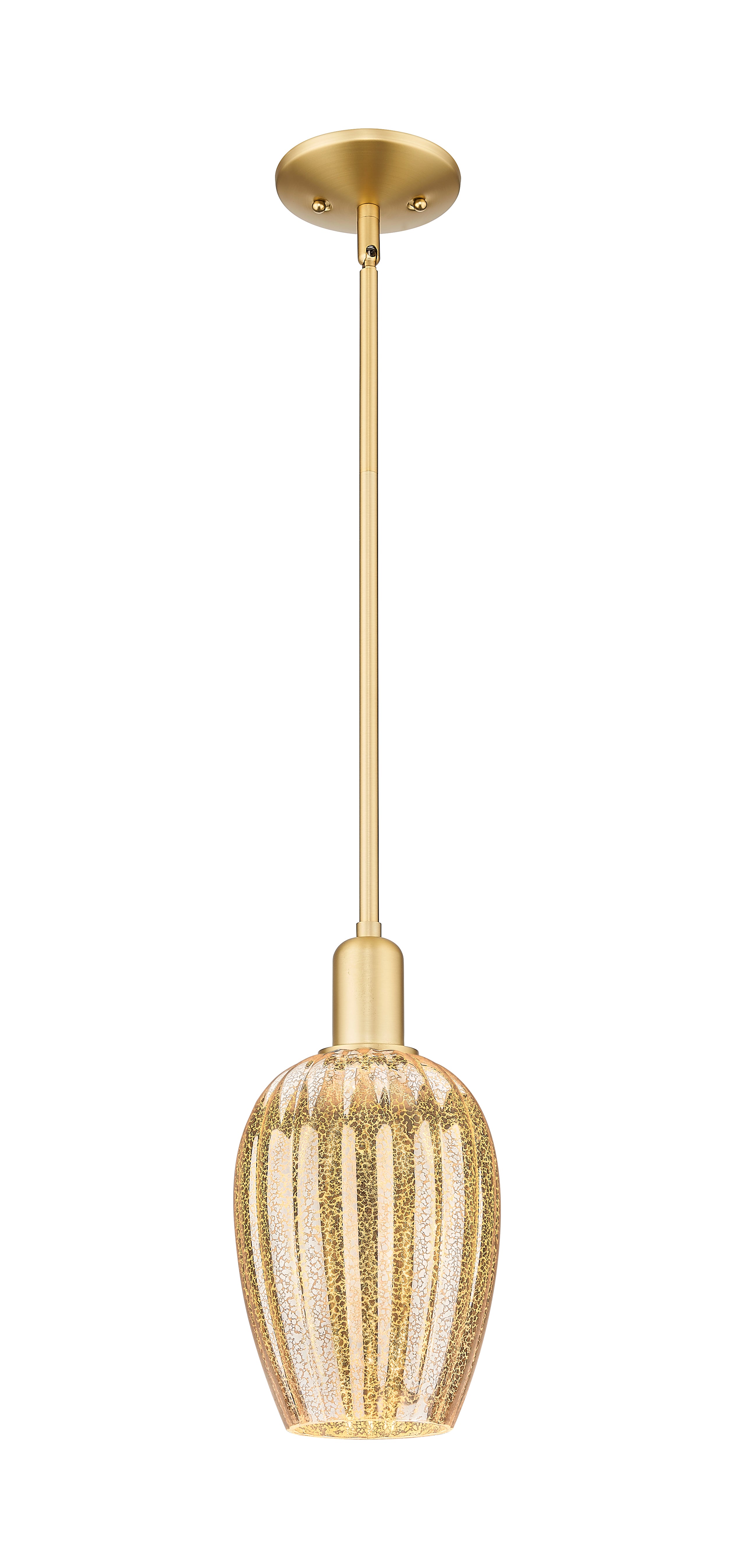 Arcadia Mini Pendant Antique Brass Finish