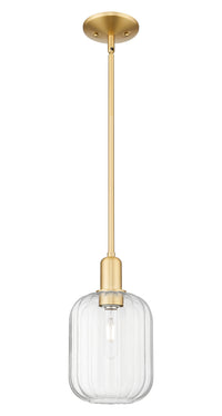 Arcadia Mini Pendant Antique Brass 6.75 Inch
