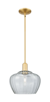 Arcadia Mini Pendant Antique Brass Finish