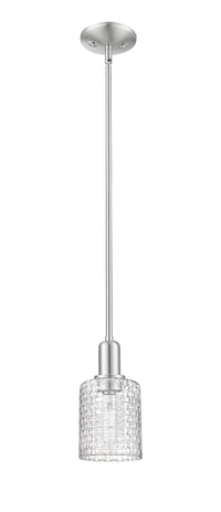 Arcadia Mini Pendant Brass Glass 5 Inch