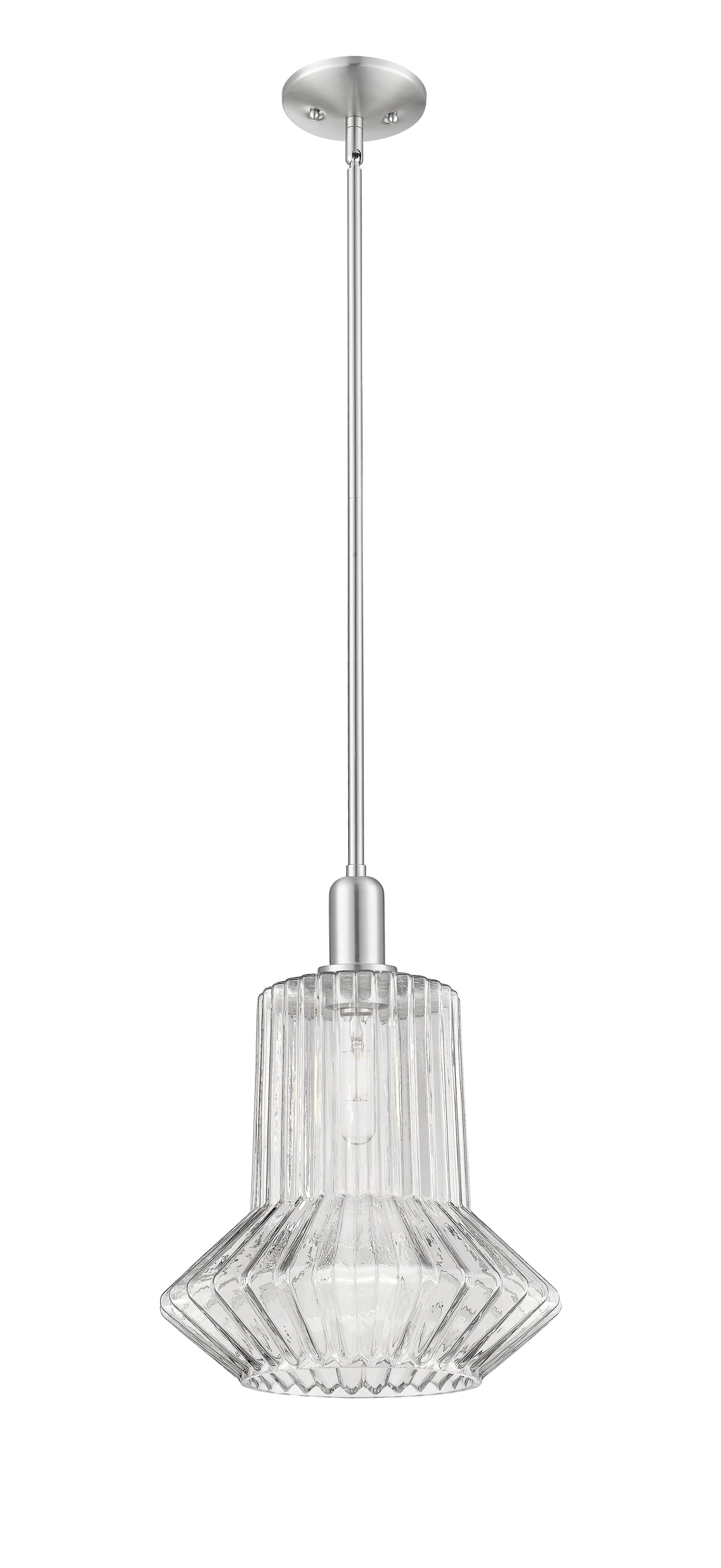 Arcadia Mini Pendant Antique Brass 12 Inch