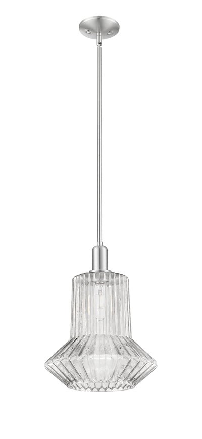 Arcadia Mini Pendant Antique Brass 12 Inch