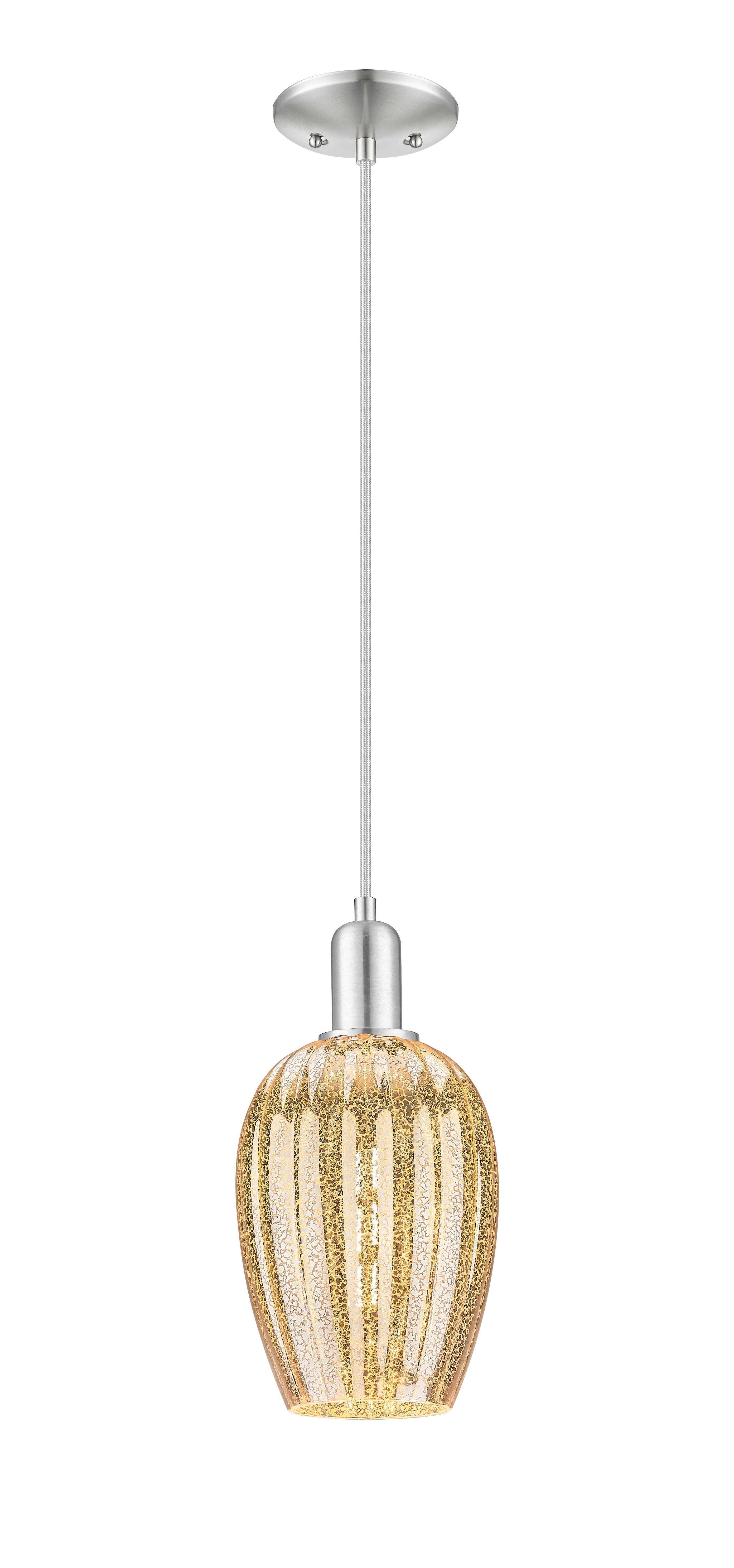 Arcadia Mini Pendant Antique Brass Finish