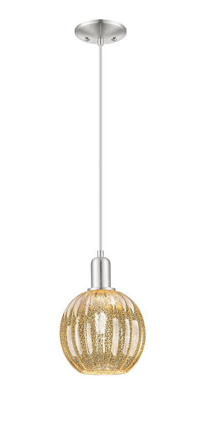 Arcadia Mini Pendant Antique Brass Steel