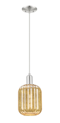 Arcadia Mini Pendant Antique Brass 6.75 Inch