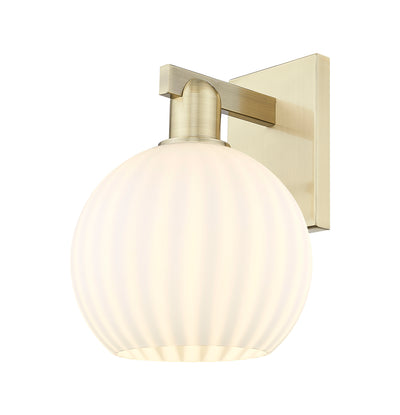 Arcadia Sconce Cast Brass Finish