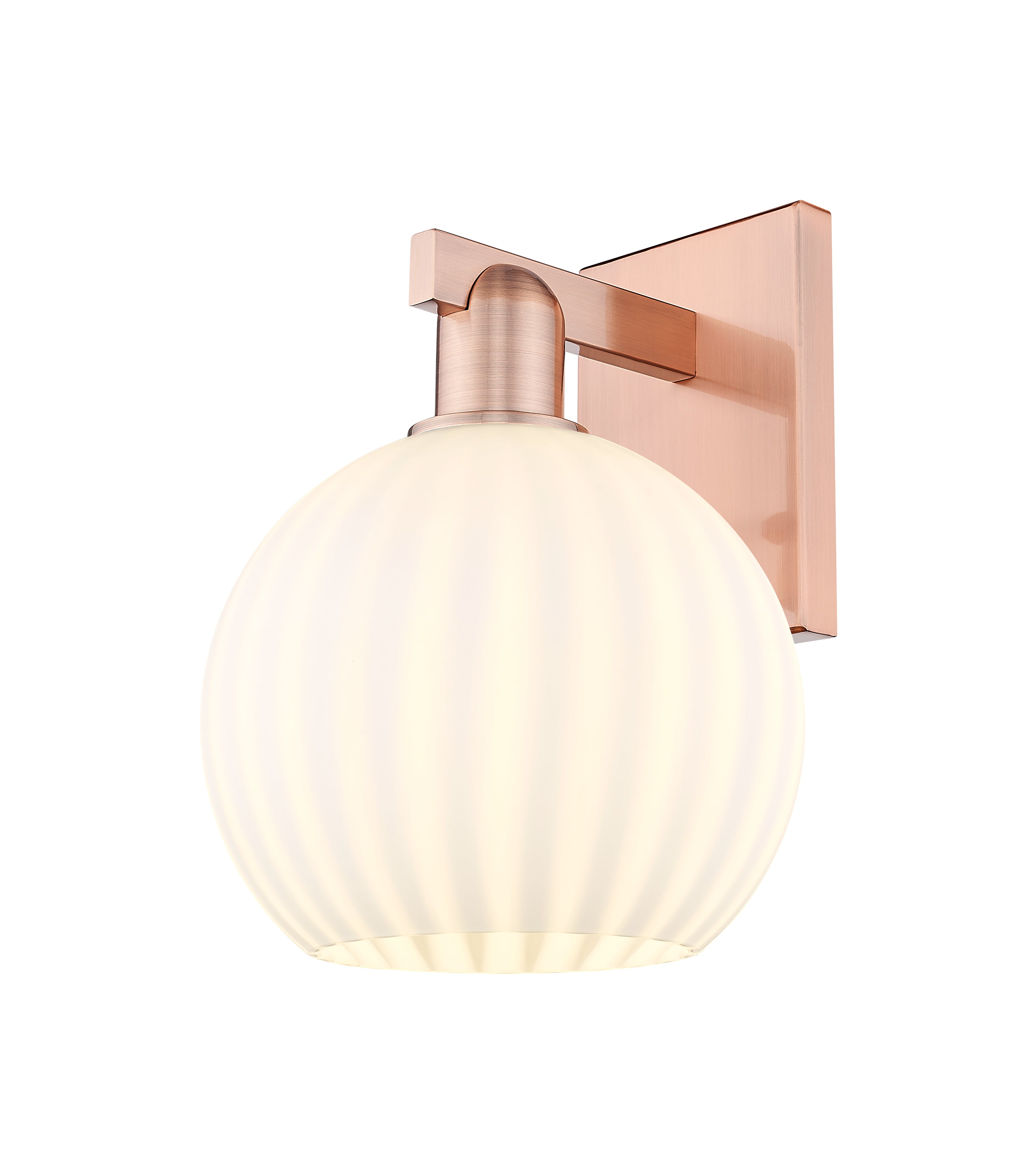 Arcadia Sconce Cast Brass Finish