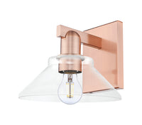 Arcadia Sconce Cast Brass Glass Steel