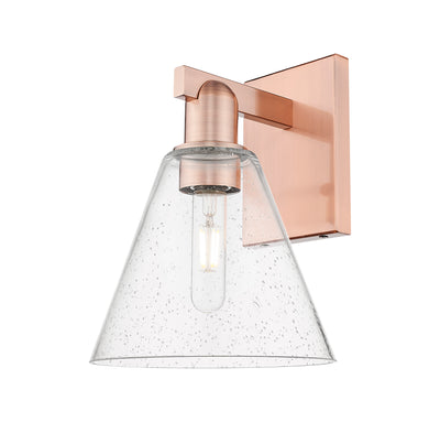 Arcadia Sconce Brass Glass Steel
