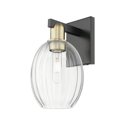 Arcadia Sconce Cast Brass Glass Steel