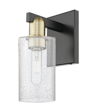 Arcadia Sconce Cast Brass Modern Glass