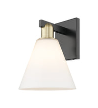 Arcadia Sconce Brass Glass Steel