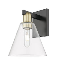 Arcadia Sconce Brass Glass Steel