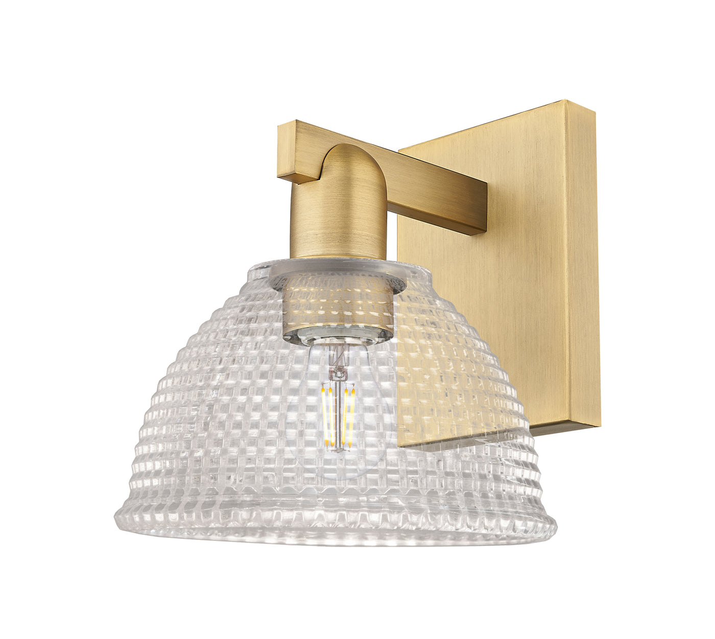 Arcadia Sconce Cast Brass Finish Steel