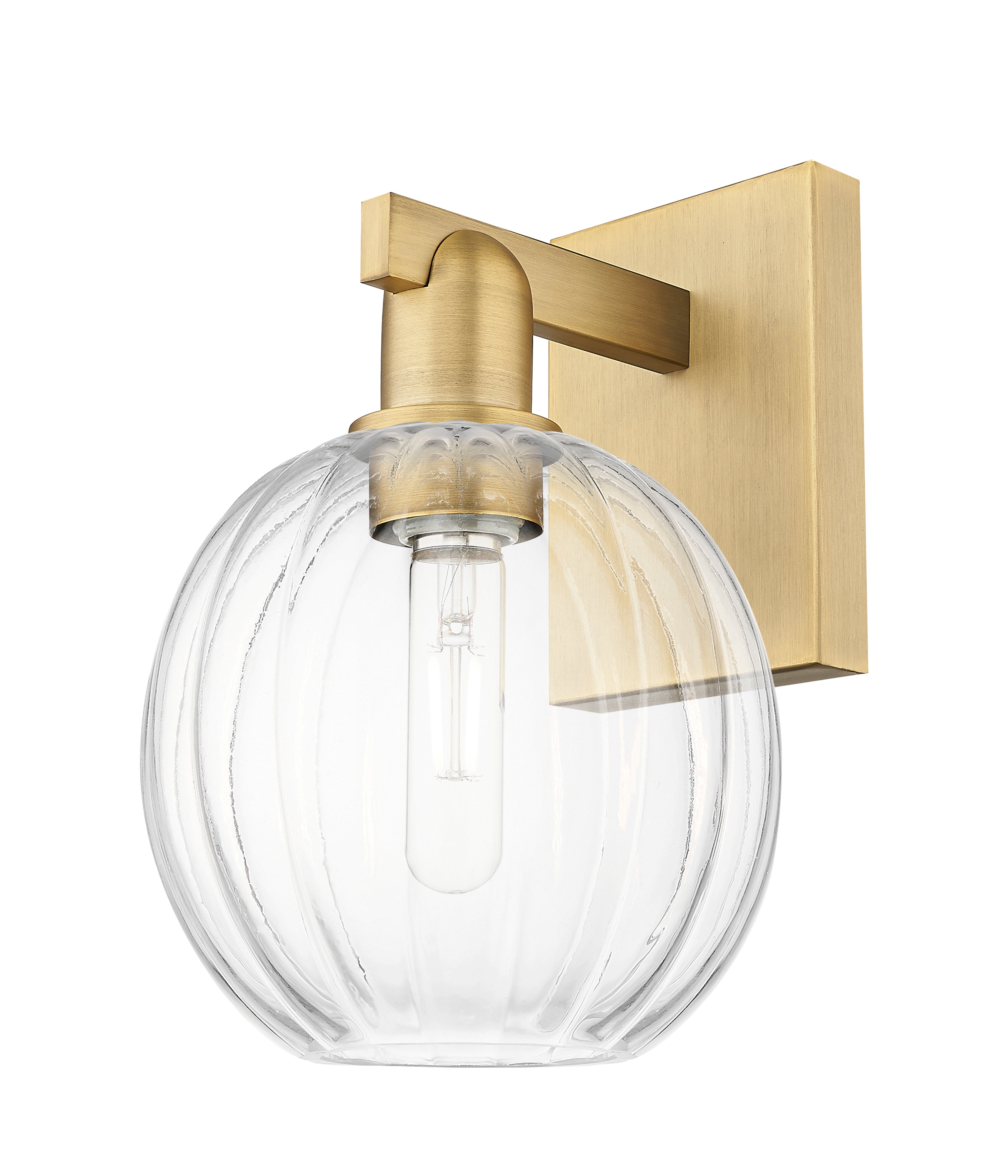 Arcadia Sconce Cast Brass Dimmable