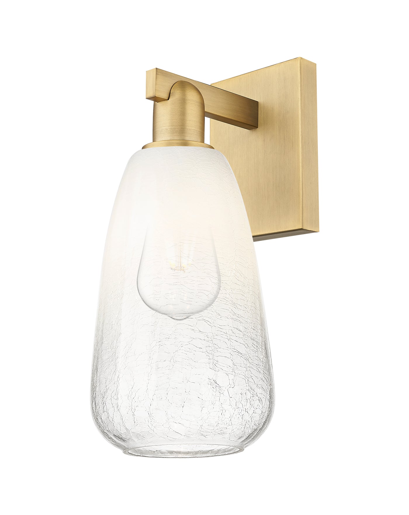 Arcadia Sconce Cast Brass 13.5 Inch