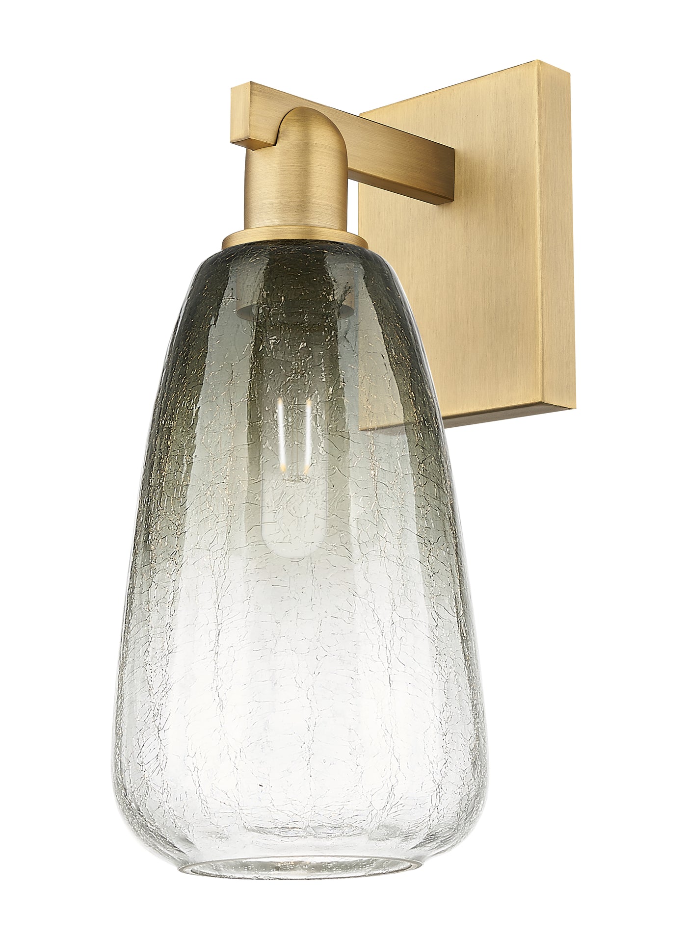Arcadia Sconce Cast Brass 13.5 Inch