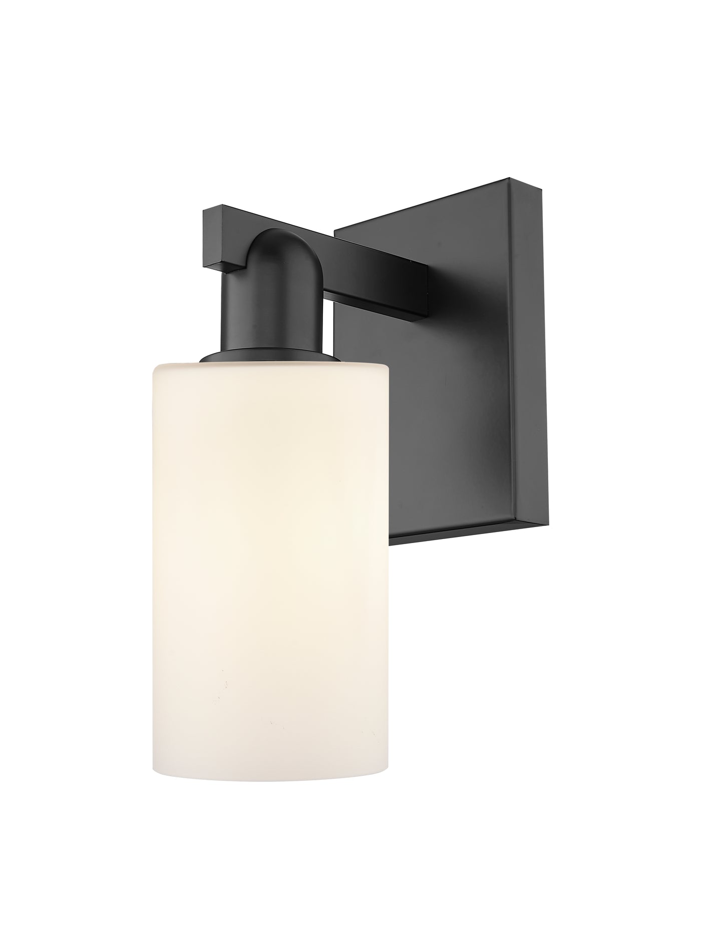 Arcadia Sconce Cast Brass Modern Glass
