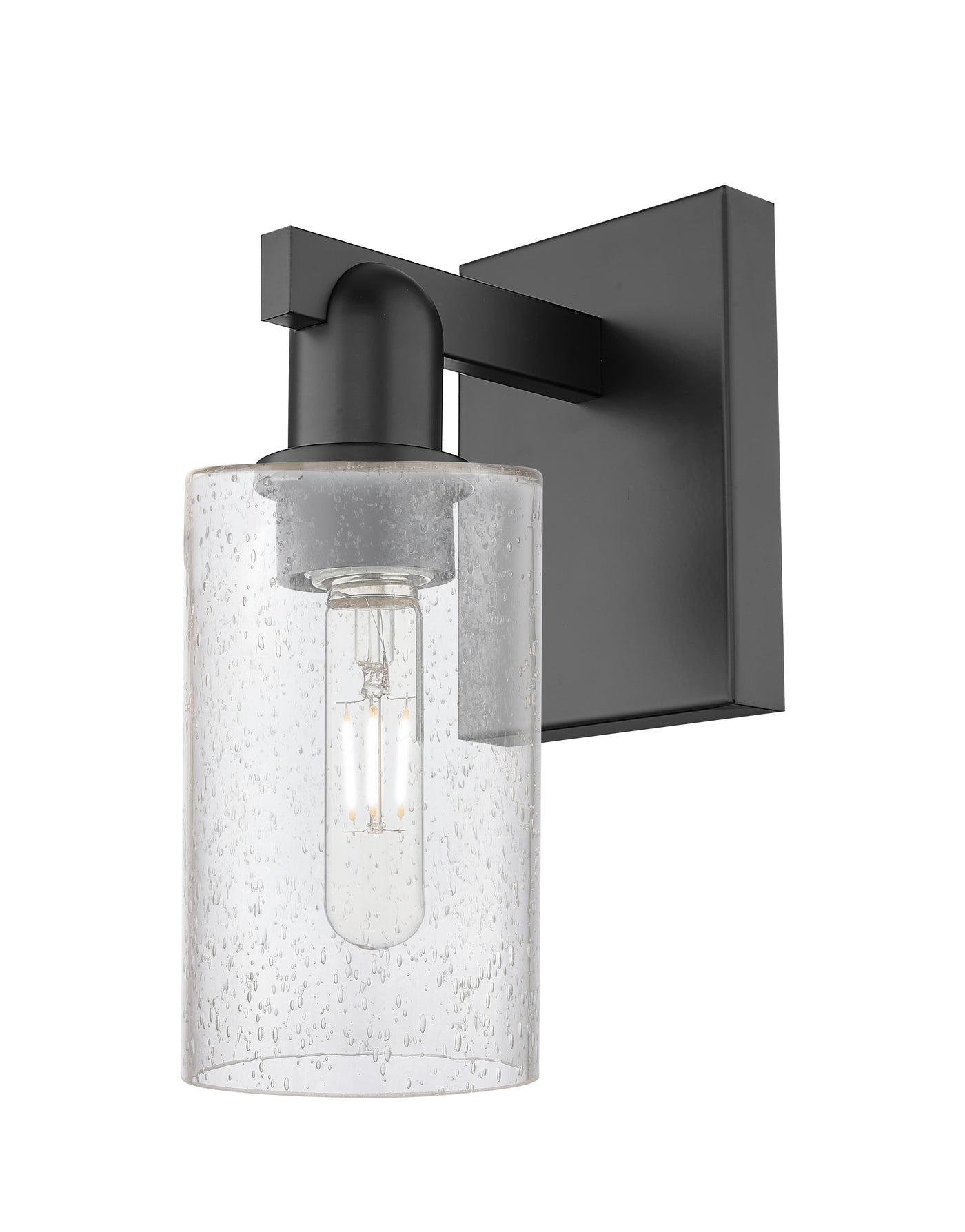 Arcadia Sconce Cast Brass Modern Glass