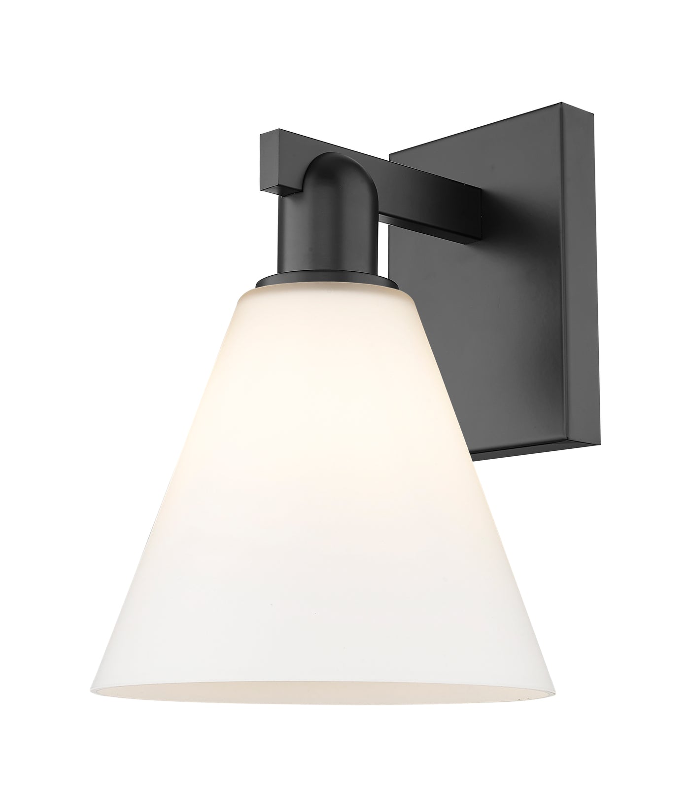 Arcadia Sconce Brass Glass Steel