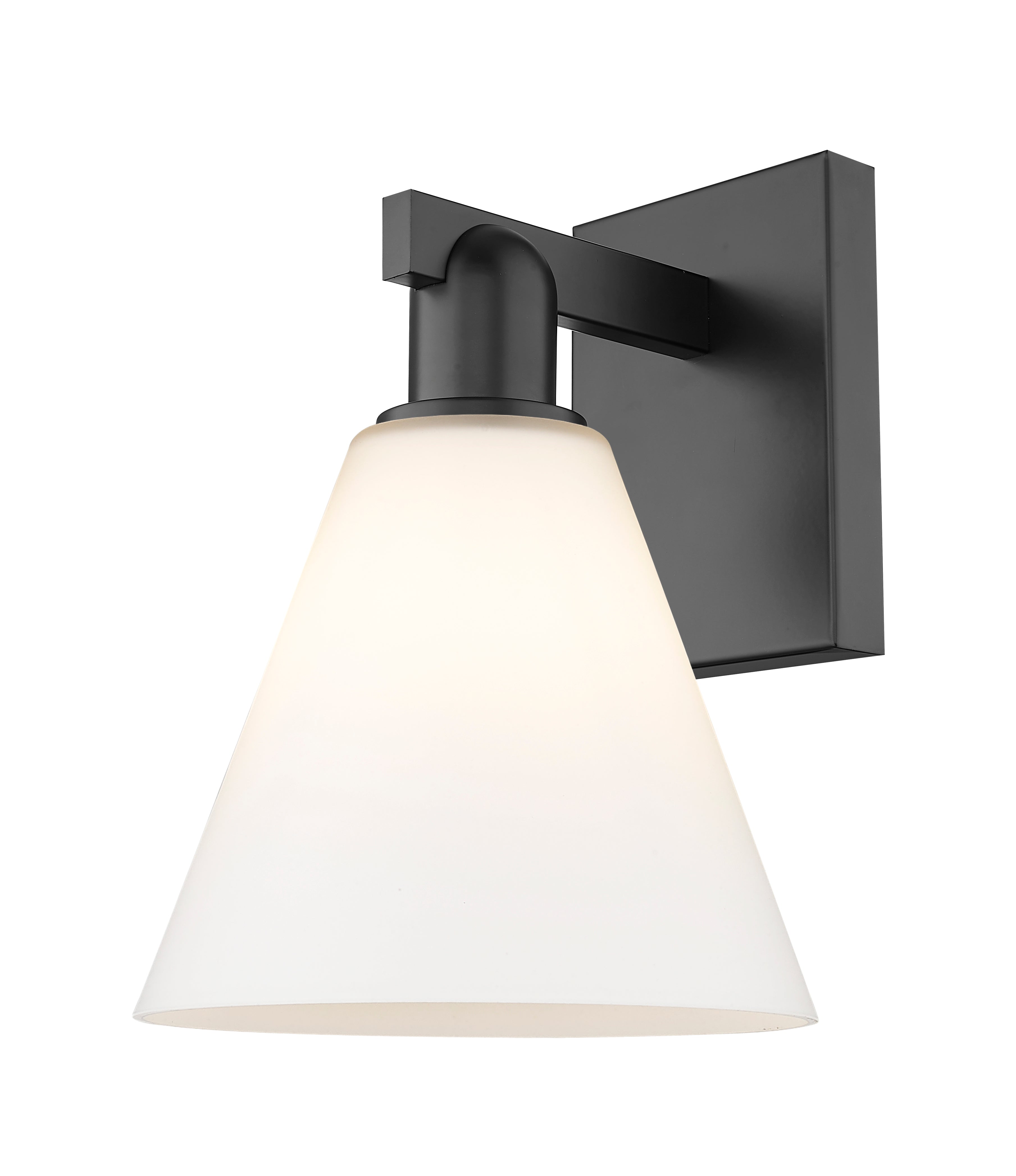Arcadia Sconce Brass Glass Steel