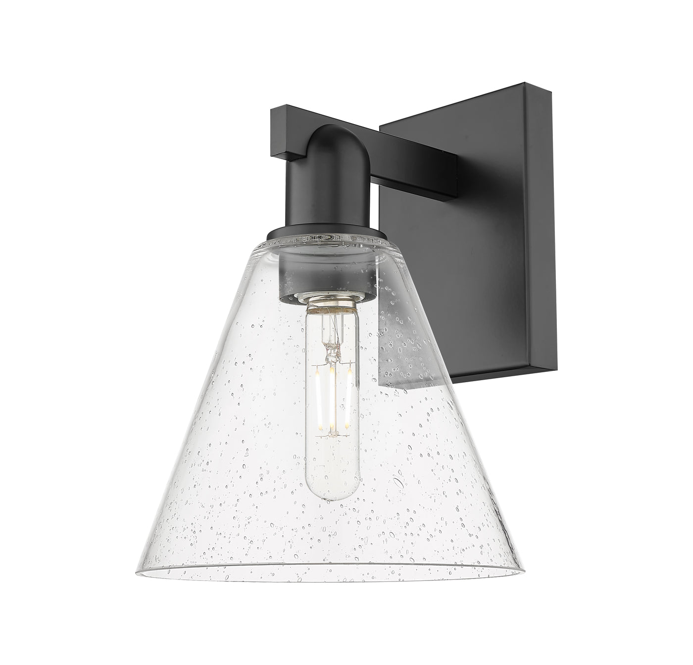 Arcadia Sconce Brass Glass Steel