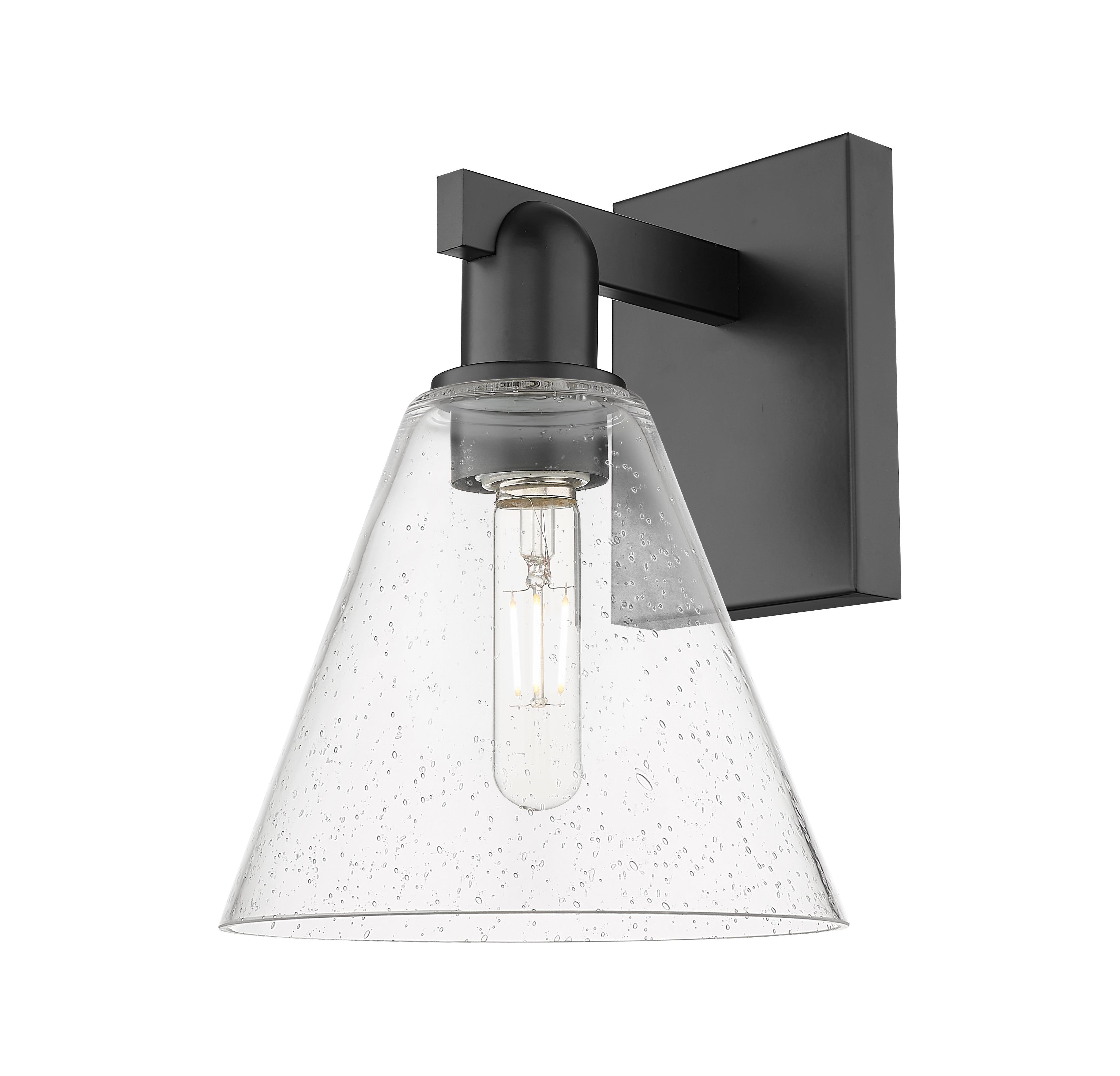 Arcadia Sconce Brass Glass Steel