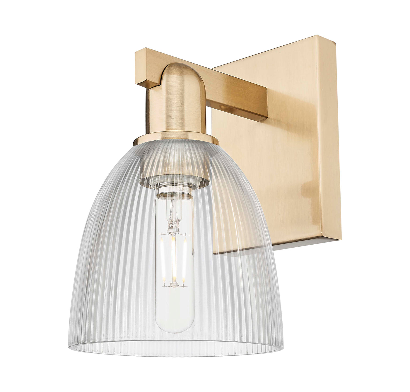 Arcadia Sconce Cast Brass Finish Steel
