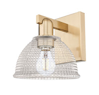 Arcadia Sconce Cast Brass Finish Steel