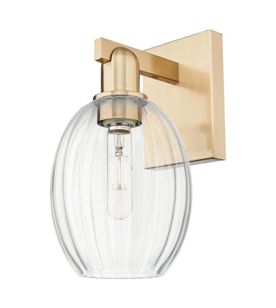 Arcadia Sconce Cast Brass Glass Steel
