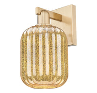 Arcadia Sconce Cast Brass Finish