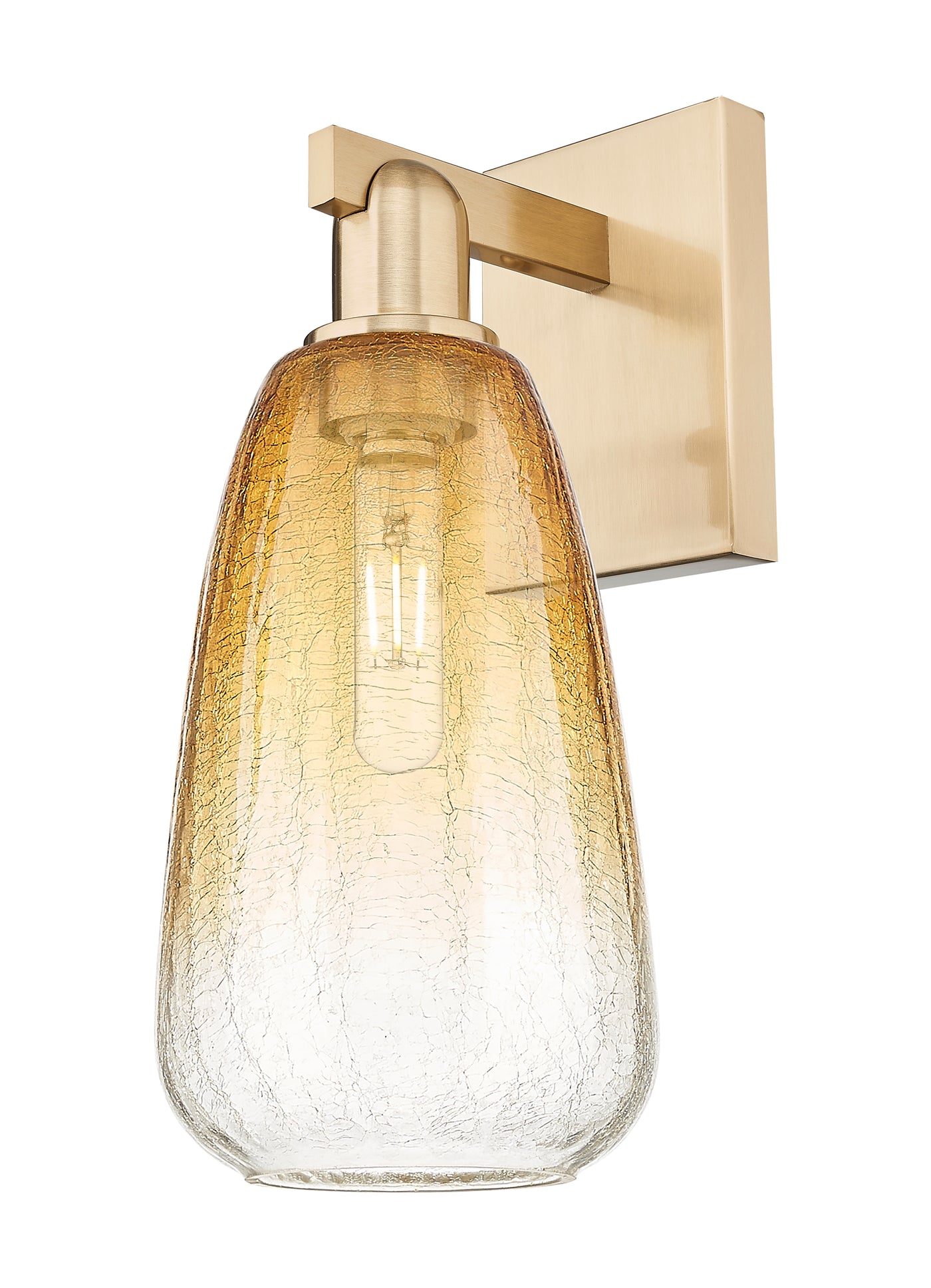 Arcadia Sconce Cast Brass 13.5 Inch