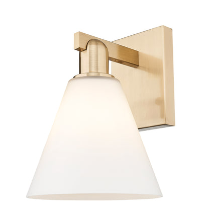 Arcadia Sconce Brass Glass Steel