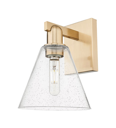 Arcadia Sconce Brass Glass Steel