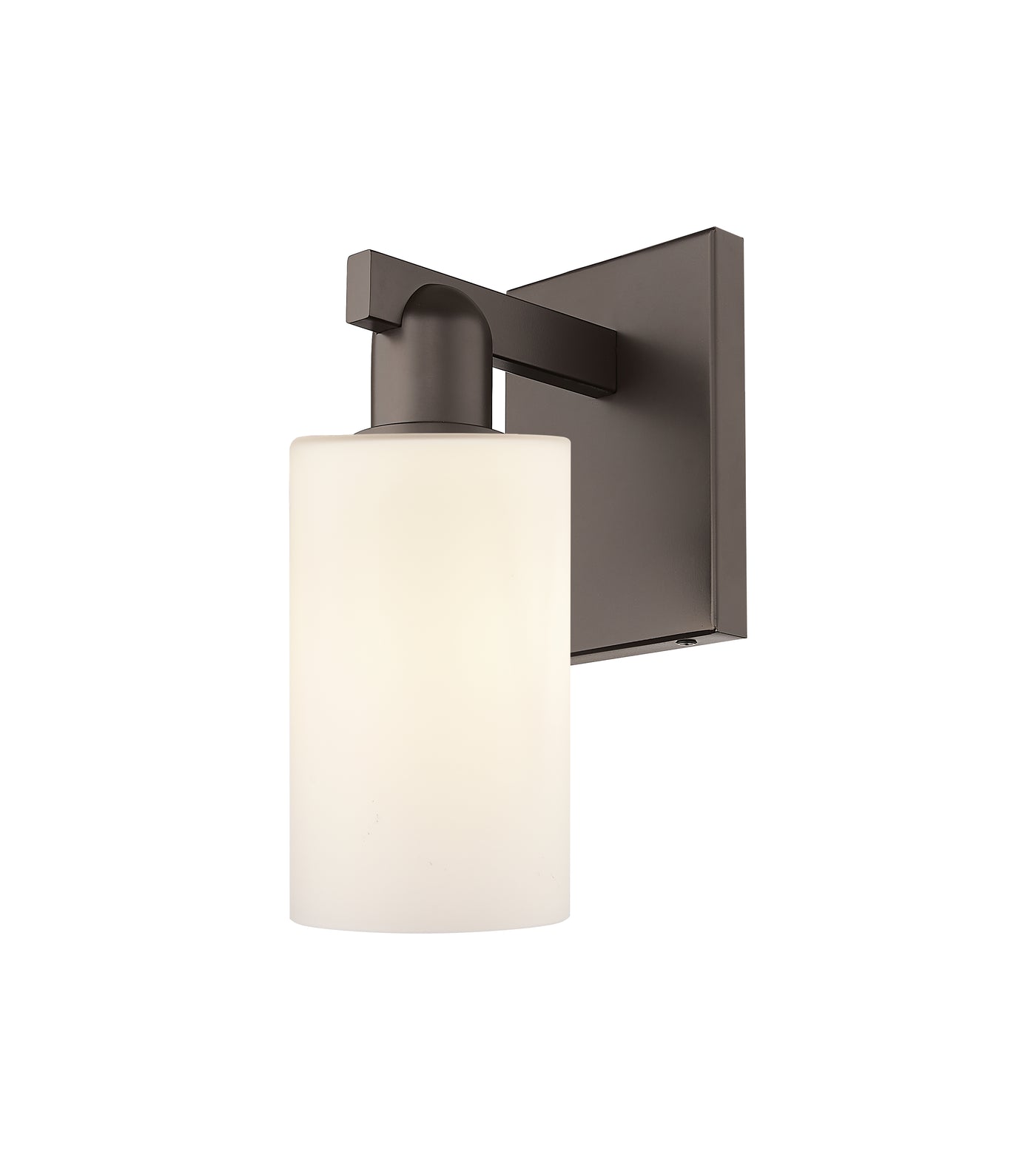 Arcadia Sconce Cast Brass Modern Glass