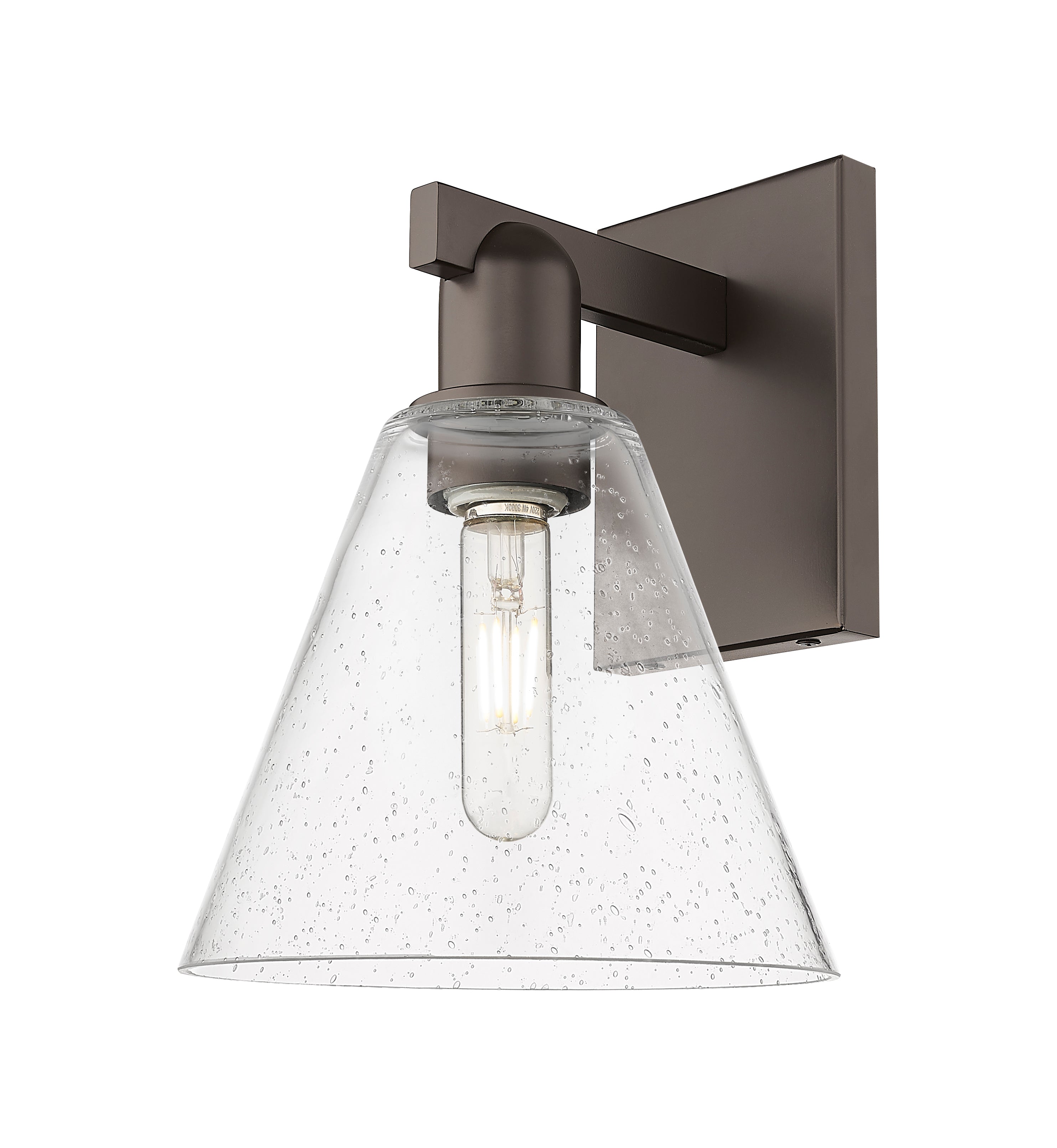Arcadia Sconce Brass Glass Steel